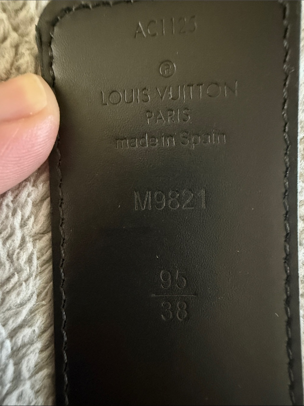 LV REVERSIBLE BELT